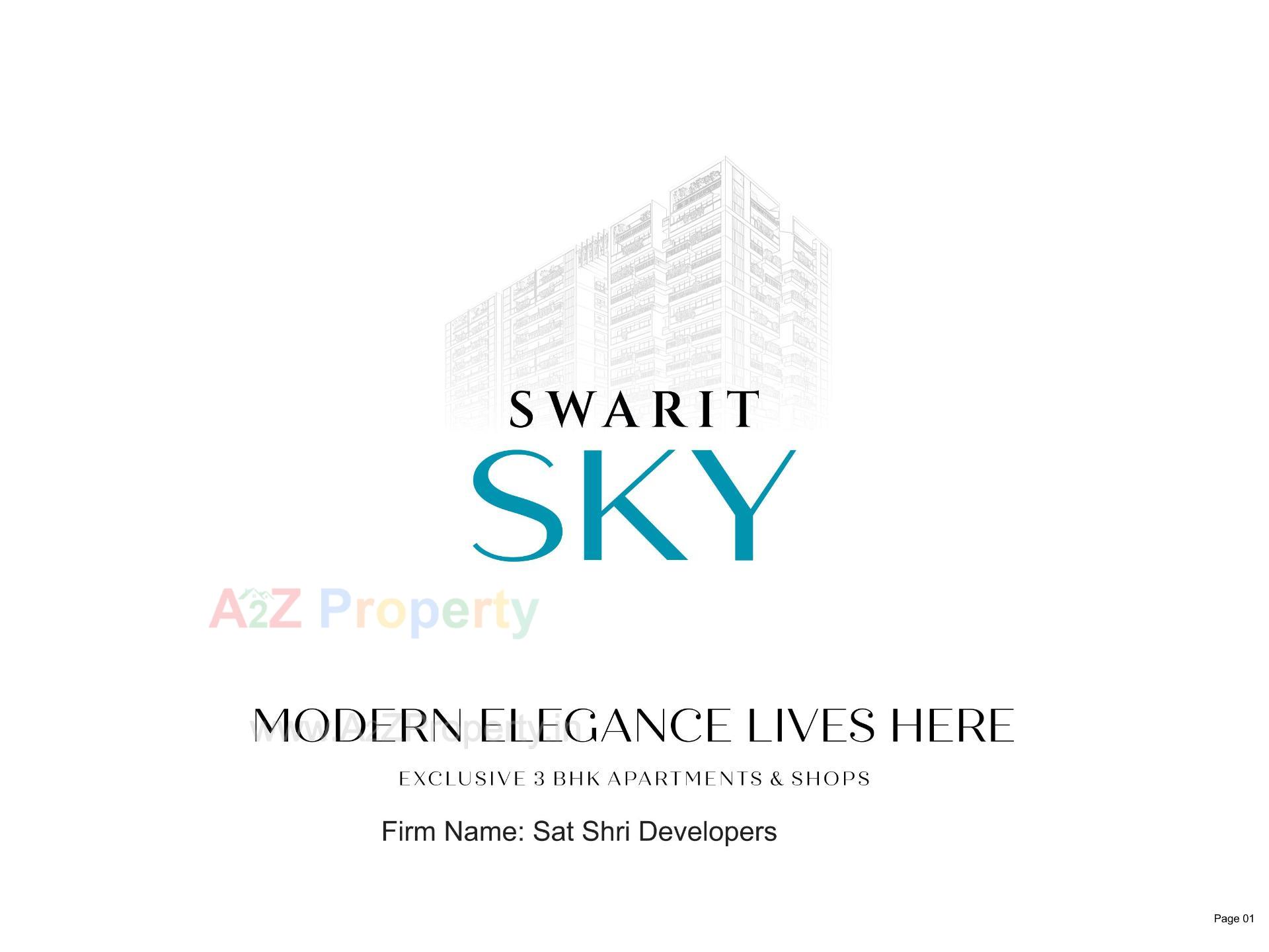  of real estate project Swarit Sky located at Nikol, Ahmedabad, Gujarat