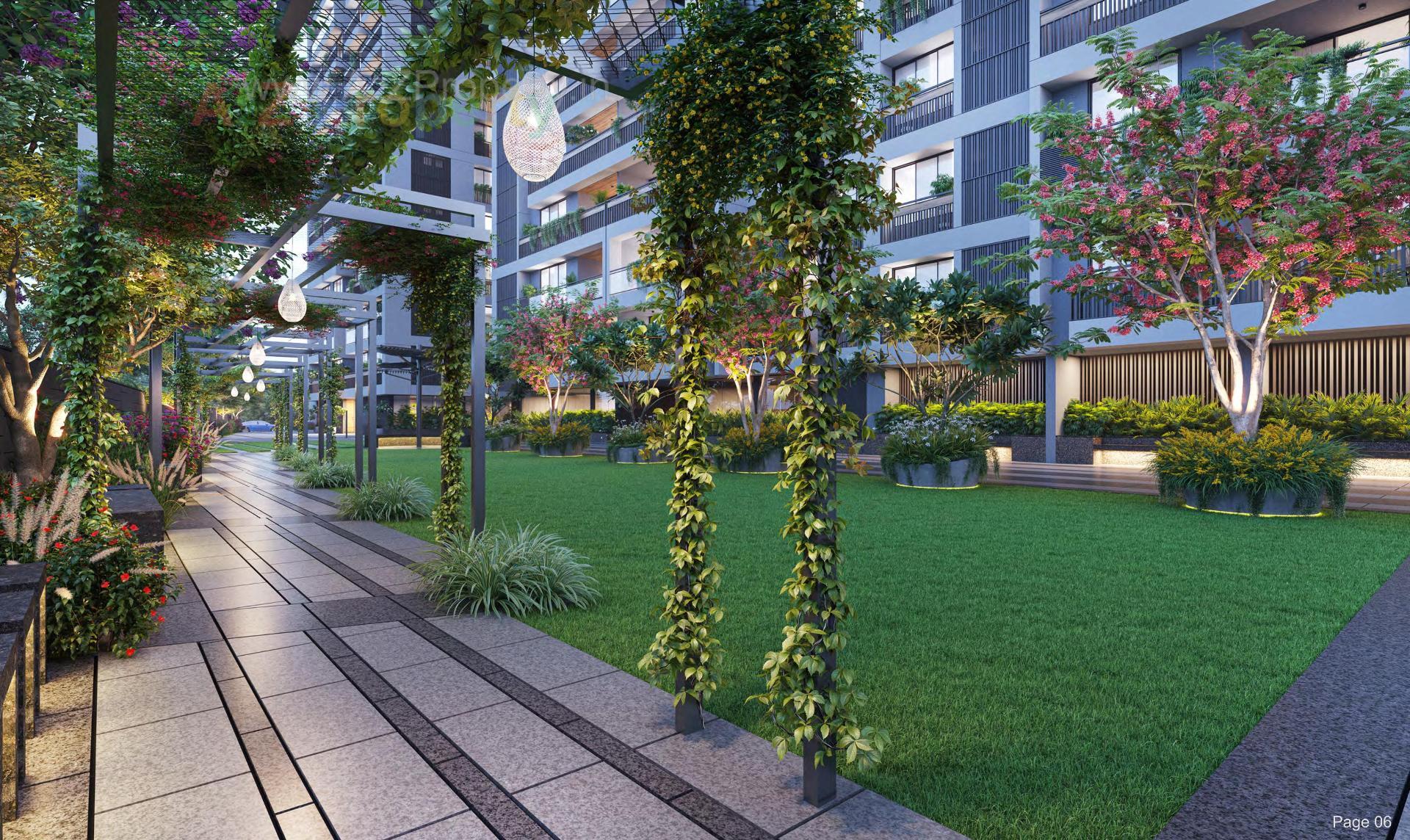 3D Elevation of real estate project Swarit Sky located at Nikol, Ahmedabad, Gujarat