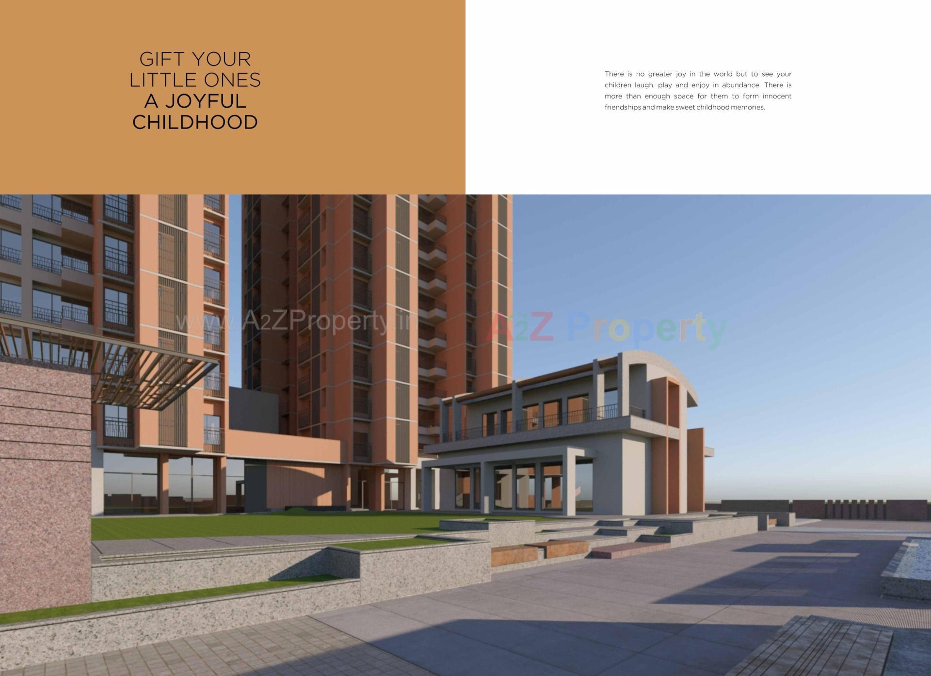 3D Elevation of real estate project Swarnim Dharti located at Khodiyar, Ahmedabad, Gujarat