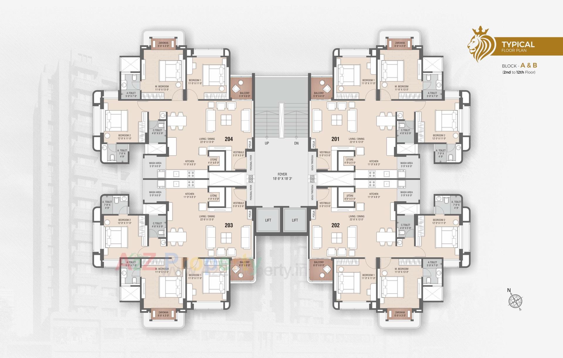 Layout of real estate project Swarnim Sentossa located at Chharodi, Ahmedabad, Gujarat
