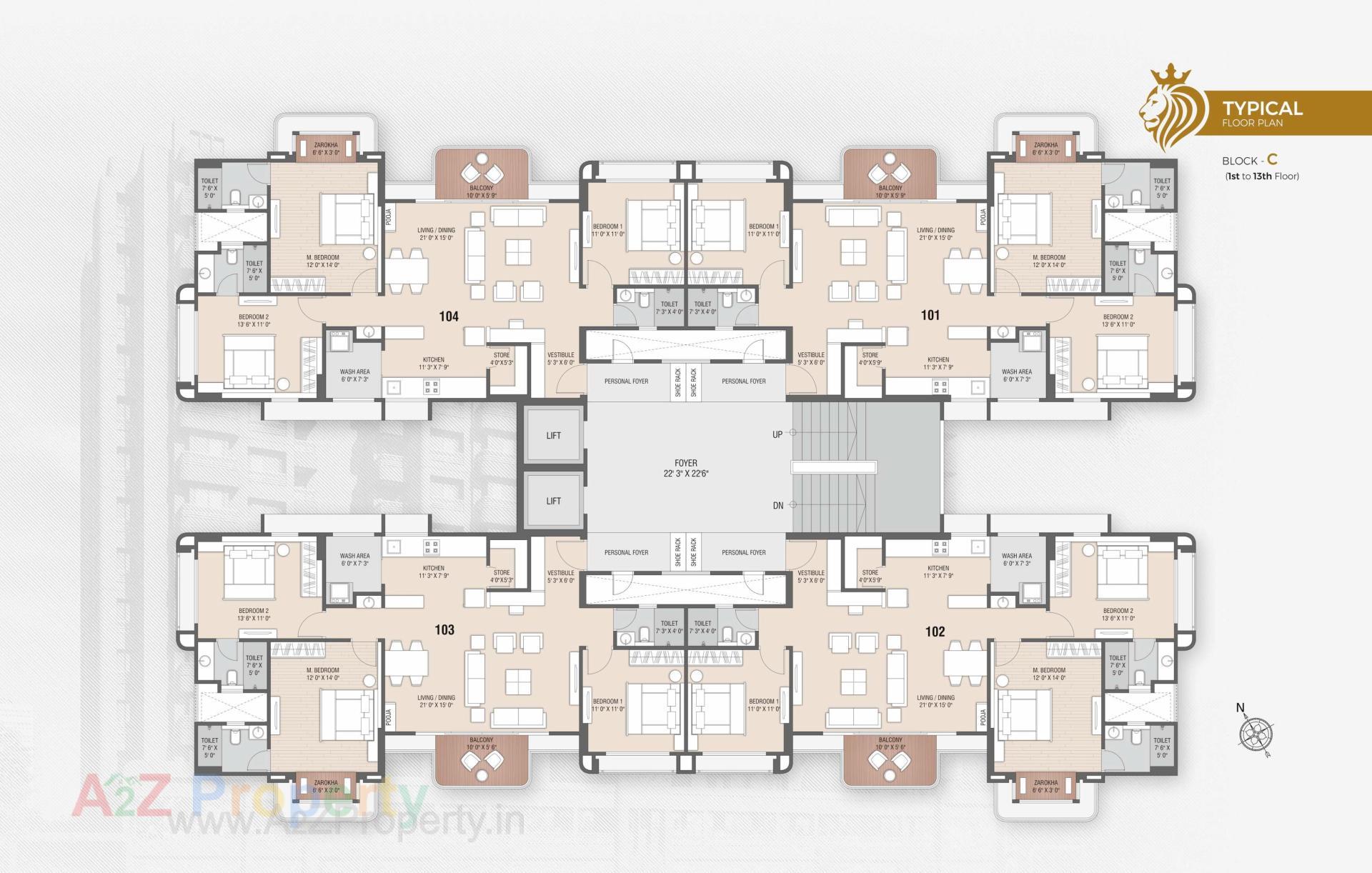 Layout of real estate project Swarnim Sentossa located at Chharodi, Ahmedabad, Gujarat