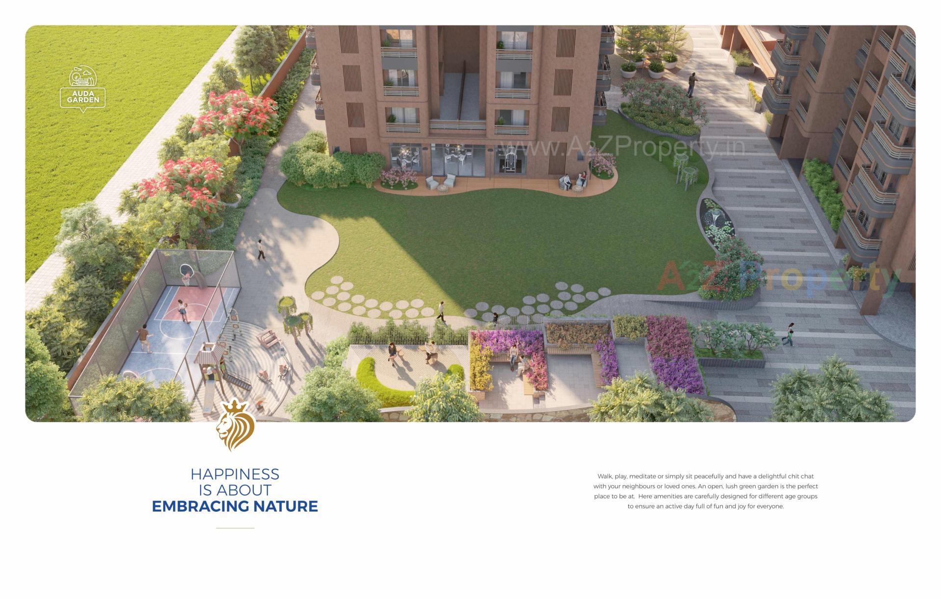 3D Elevation of real estate project Swarnim Sentossa located at Chharodi, Ahmedabad, Gujarat