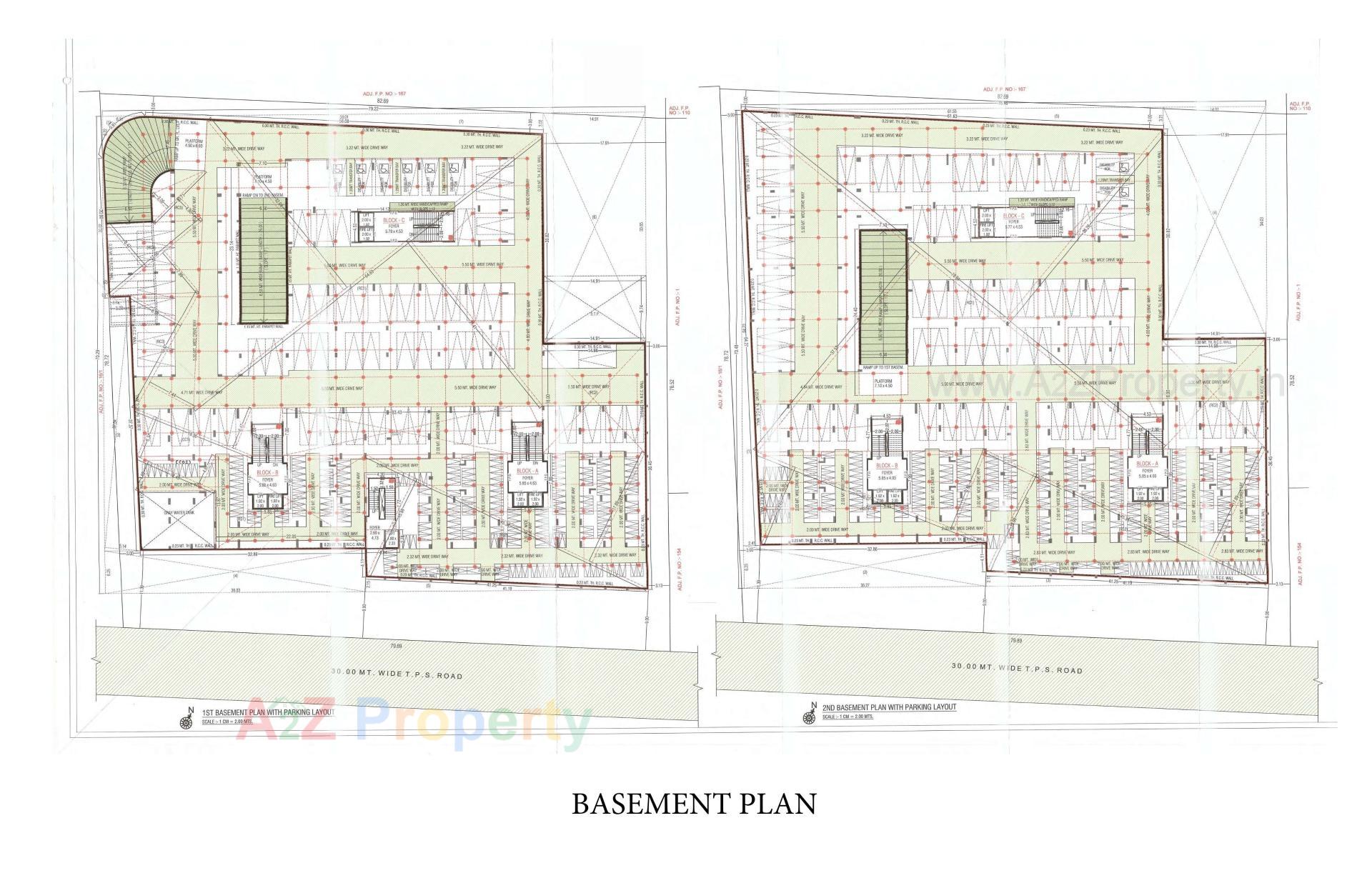 Layout of real estate project Swarnim Sentossa located at Chharodi, Ahmedabad, Gujarat