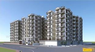 Elevation of real estate project Swarnim Sky Swarnim Bunglows located at Jagatpur, Ahmedabad, Gujarat