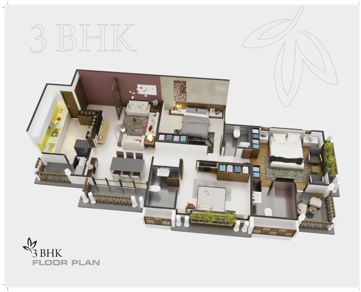 Layout of real estate project Swarnim Sky Swarnim Bunglows located at Jagatpur, Ahmedabad, Gujarat