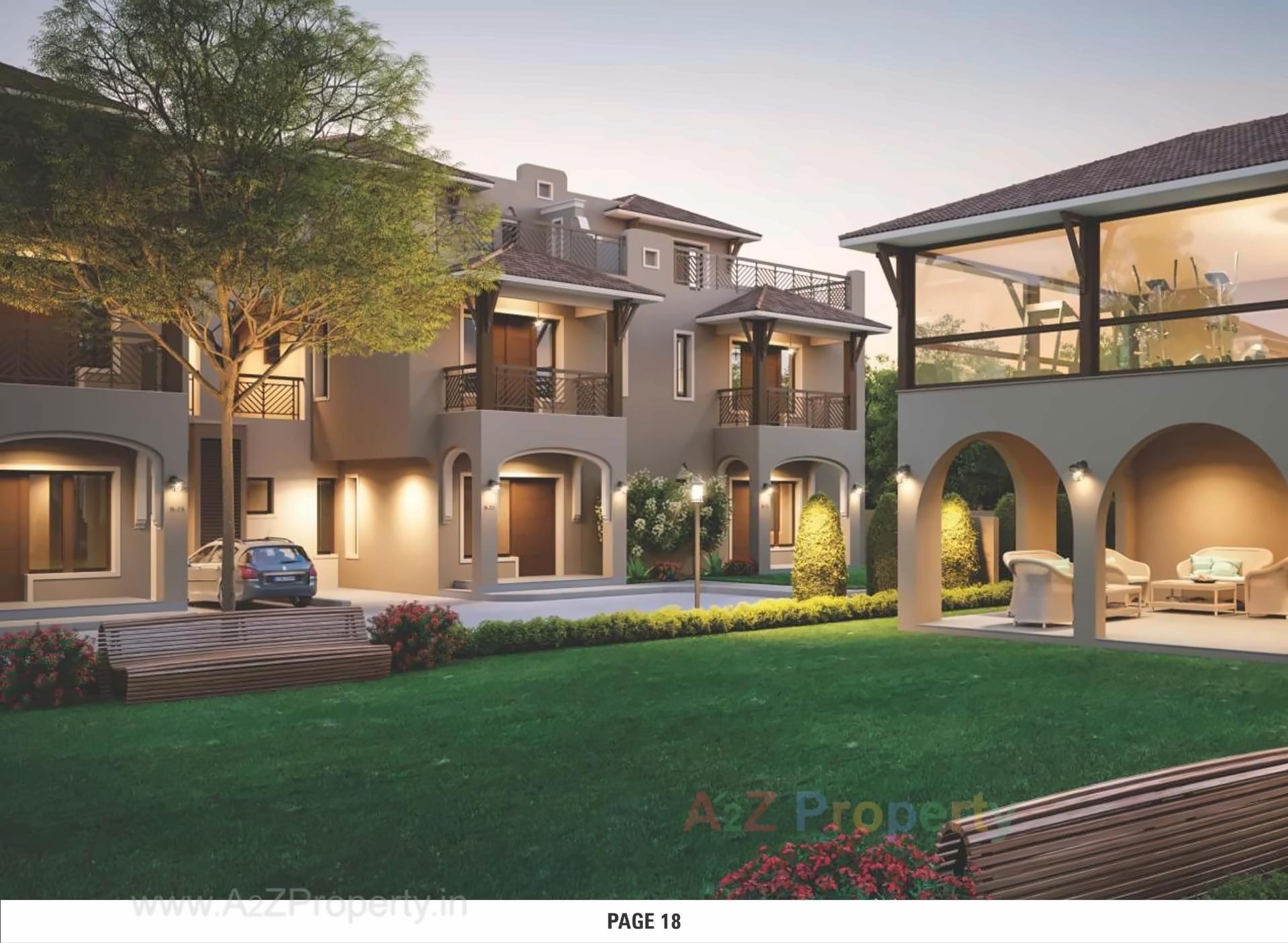 3D Elevation of real estate project Swarnim Vatika located at Ahmedabad, Ahmedabad, Gujarat