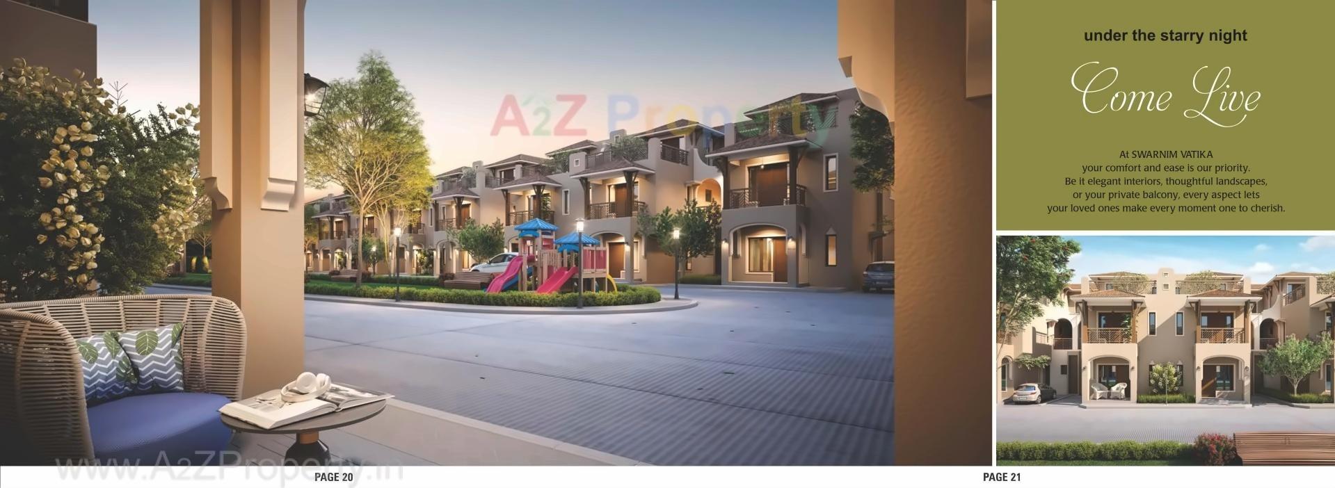 3D Elevation of real estate project Swarnim Vatika located at Ahmedabad, Ahmedabad, Gujarat