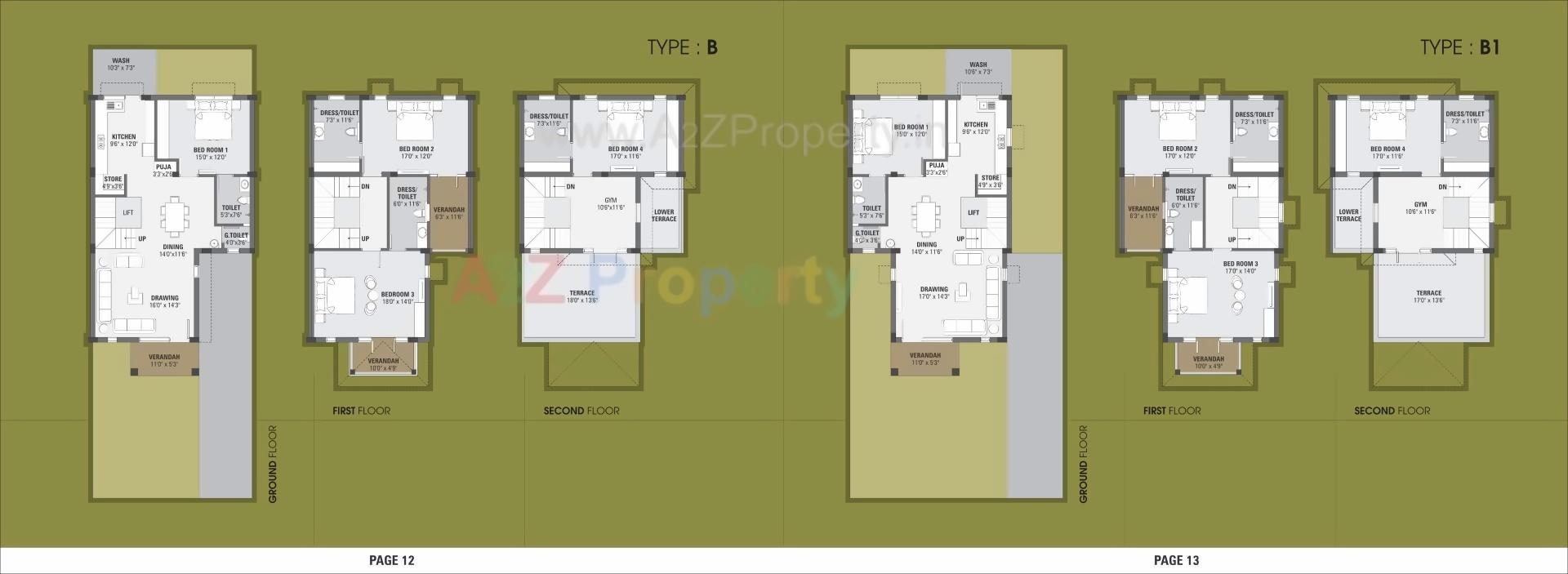 Layout of real estate project Swarnim Vatika located at Ahmedabad, Ahmedabad, Gujarat