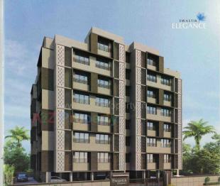 Elevation of real estate project Swastik Elegance located at Tragad, Ahmedabad, Gujarat