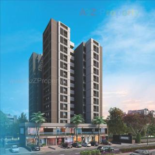 Elevation of real estate project Swastik Eminence located at Ghuma, Ahmedabad, Gujarat