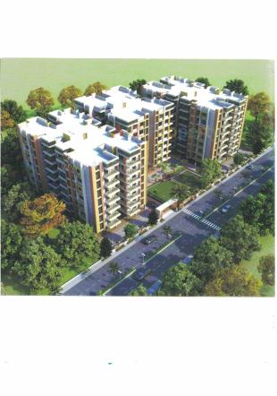 Elevation of real estate project Swastik Harmony located at Nikol, Ahmedabad, Gujarat