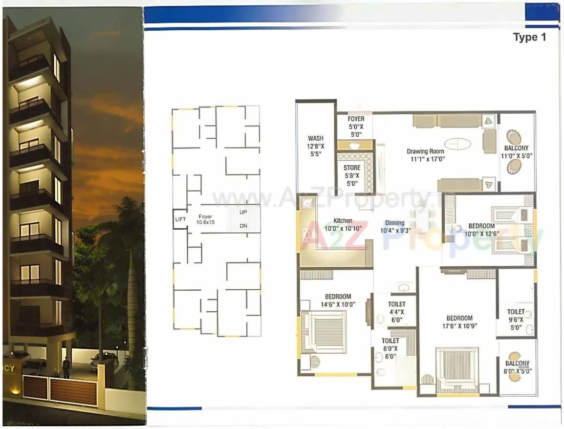 Layout of real estate project Swastik Residency located at Naroda, Ahmedabad, Gujarat