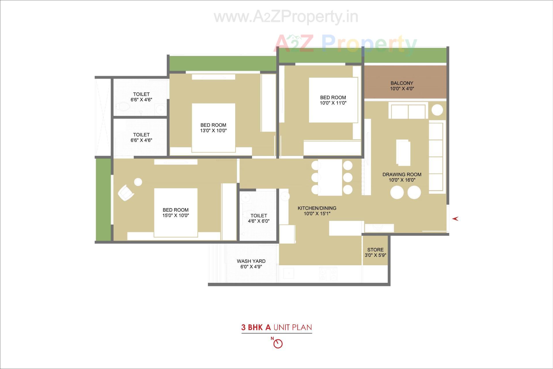 Layout of real estate project Swastik Vivanta located at Ghuma, Ahmedabad, Gujarat