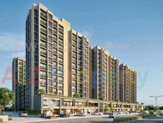 Elevation of real estate project Swati Chrysantha located at Shela, Ahmedabad, Gujarat