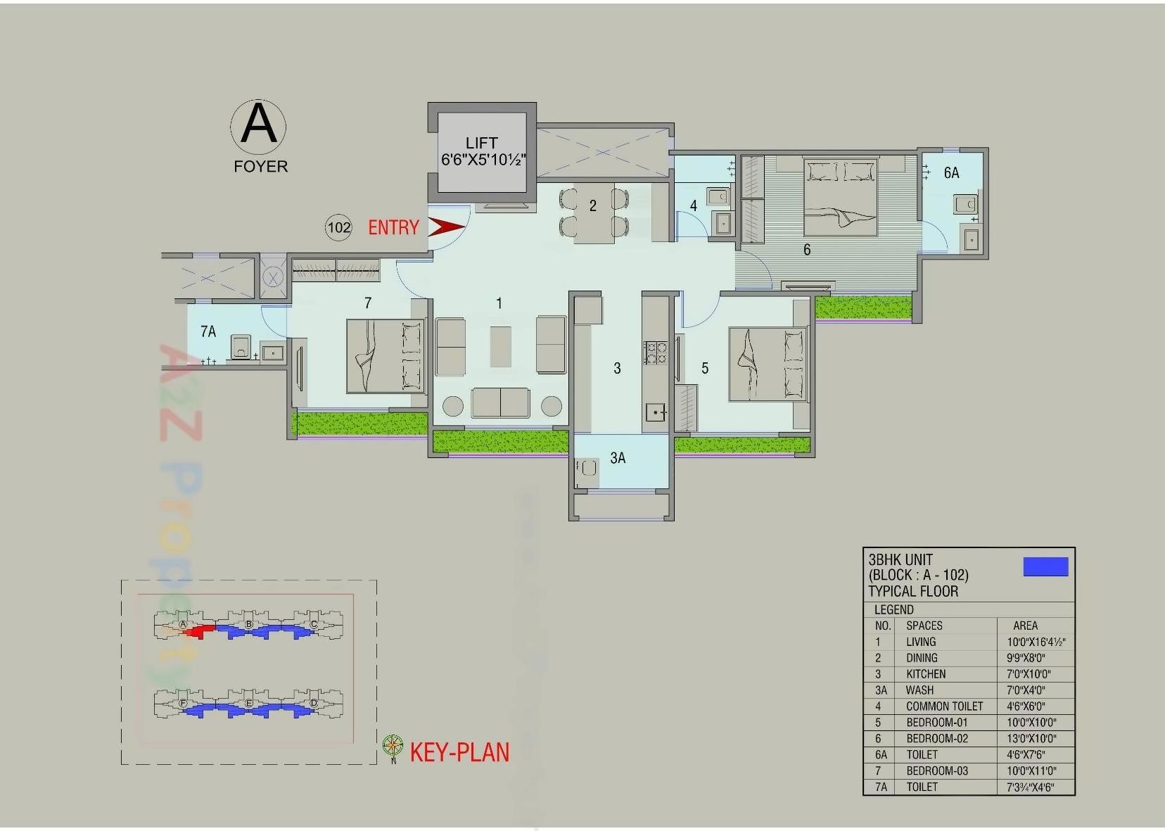 Layout of real estate project Swati Chrysantha located at Shela, Ahmedabad, Gujarat