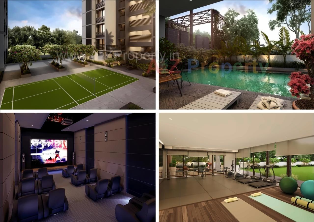 3D Elevation of real estate project Swati Florence located at Ahmedabad, Ahmedabad, Gujarat