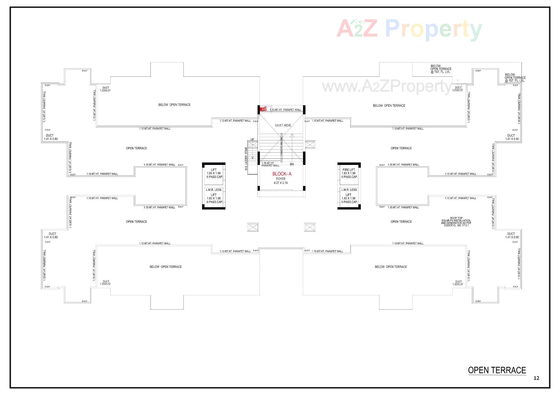 Layout of real estate project Swati Premier located at Sarkhej, Ahmedabad, Gujarat