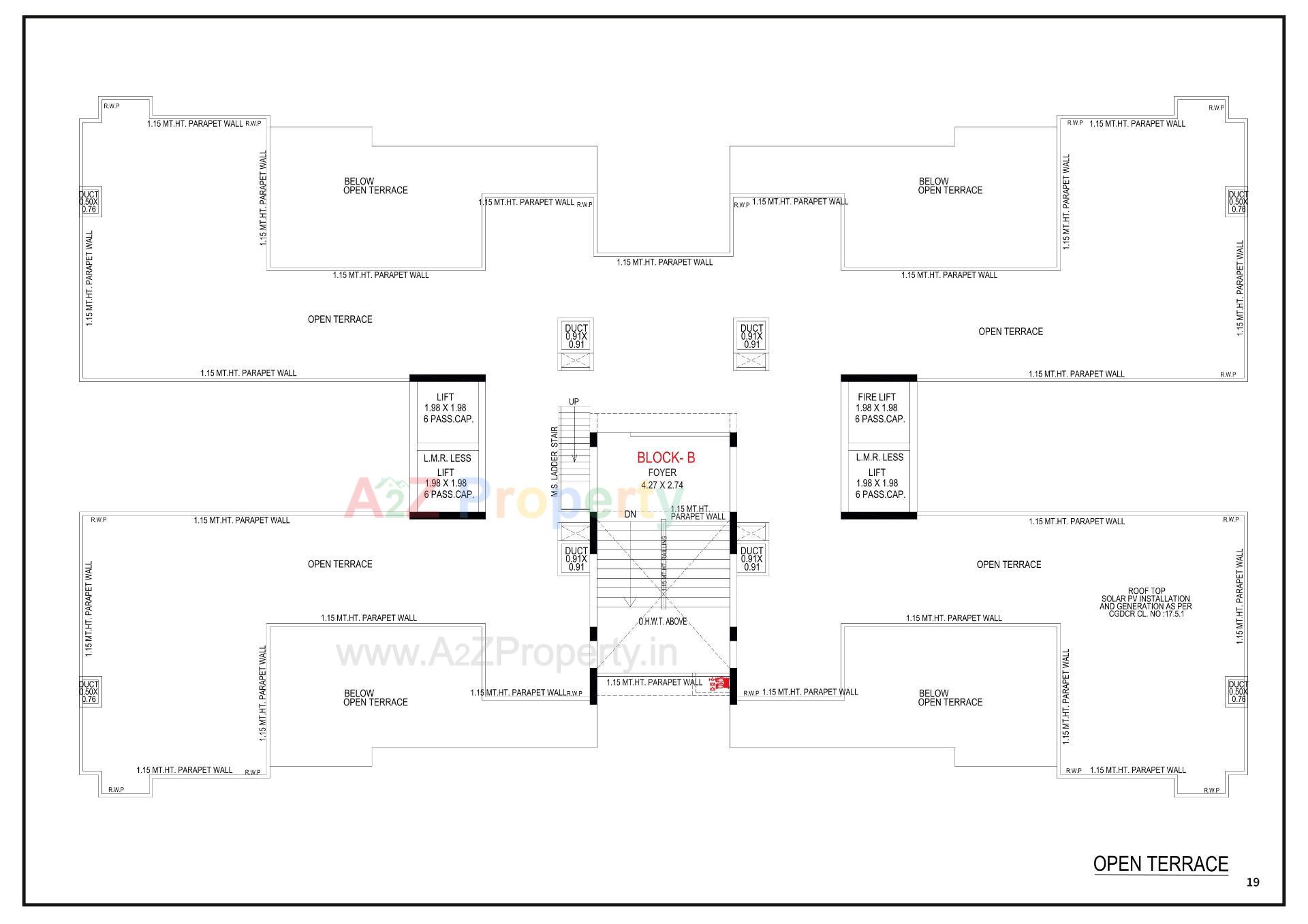Layout of real estate project Swati Premier located at Sarkhej, Ahmedabad, Gujarat