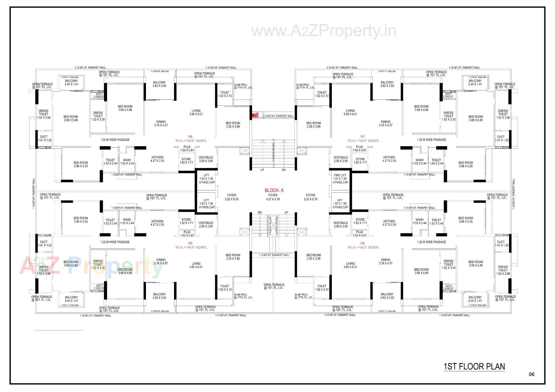 Layout of real estate project Swati Premier located at Sarkhej, Ahmedabad, Gujarat