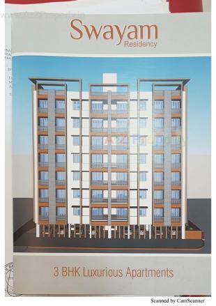 Elevation of real estate project Swayam Residency located at Memnagar, Ahmedabad, Gujarat