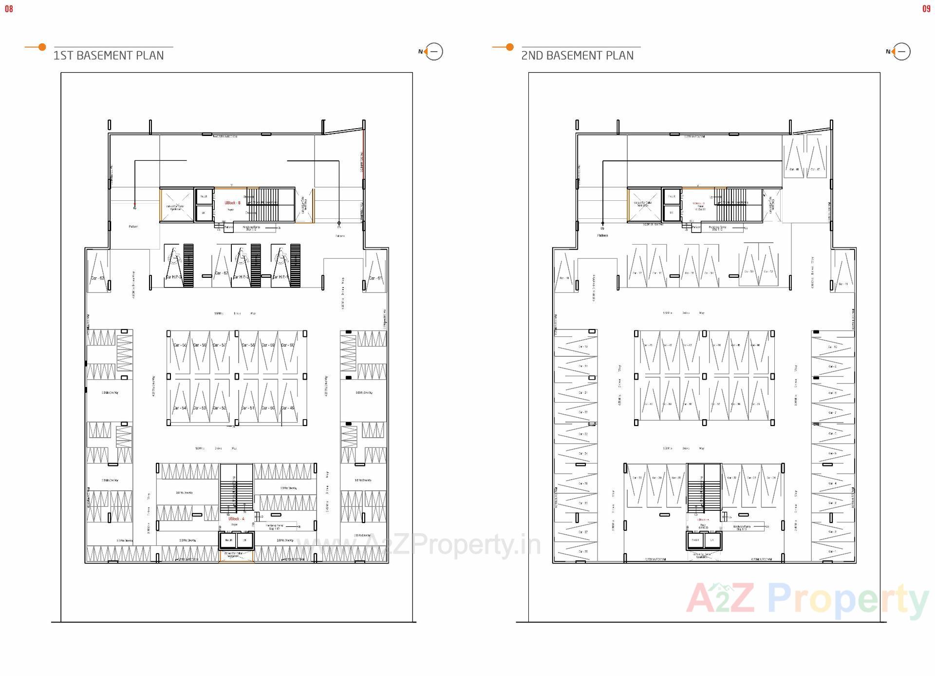 Layout of real estate project Sweven By Signature located at Chharodi, Ahmedabad, Gujarat