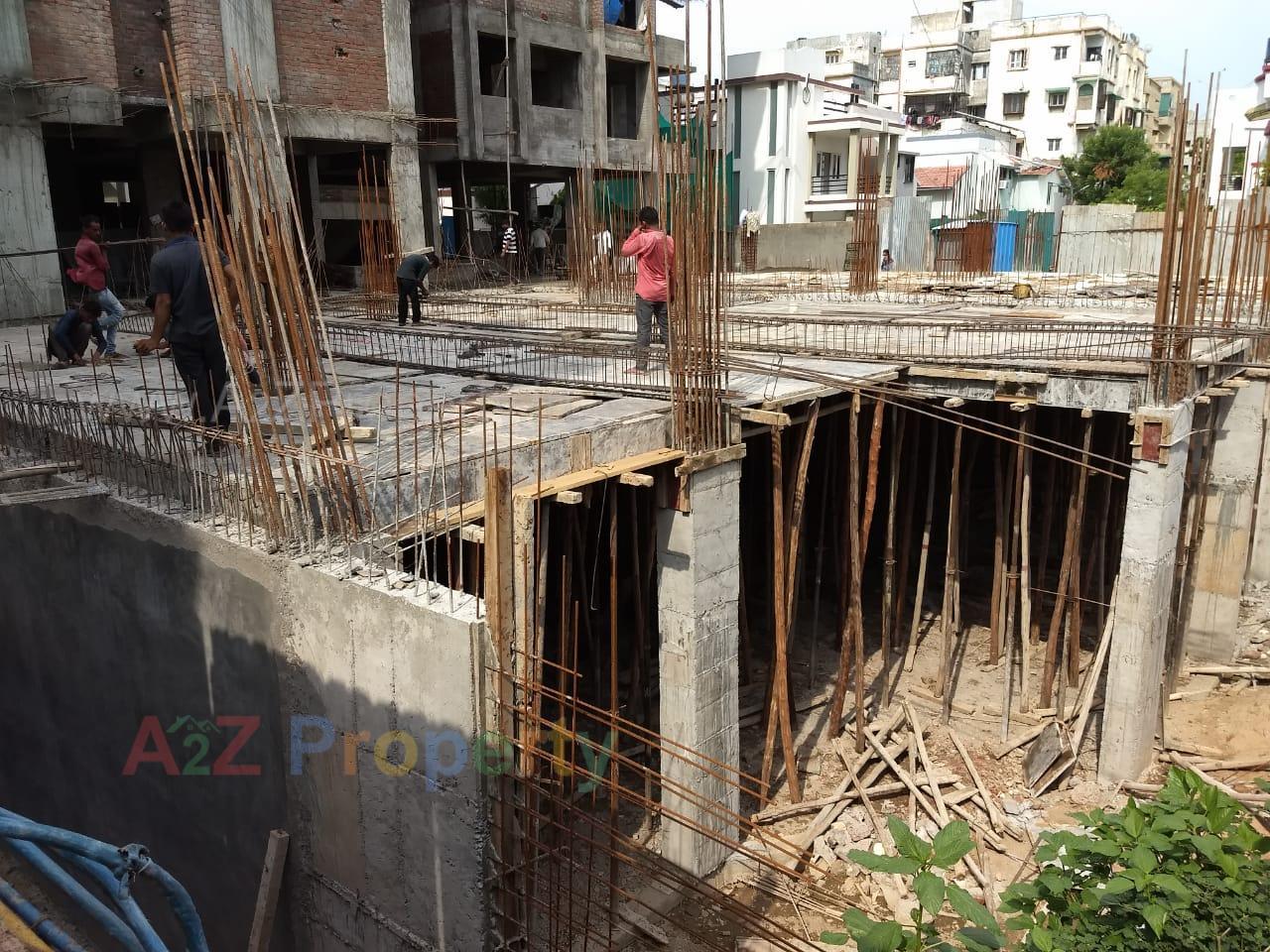 180821_const of real estate project Takshashila Colonials located at Rajpur-hirpur, Ahmedabad, Gujarat