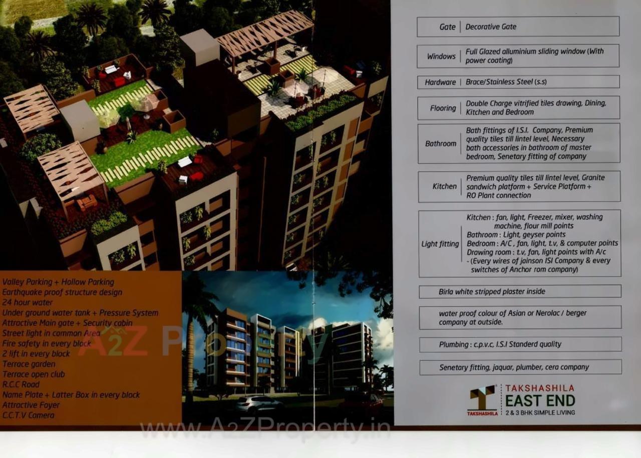  of real estate project Takshashila East End (block A) located at Maninagar, Ahmedabad, Gujarat
