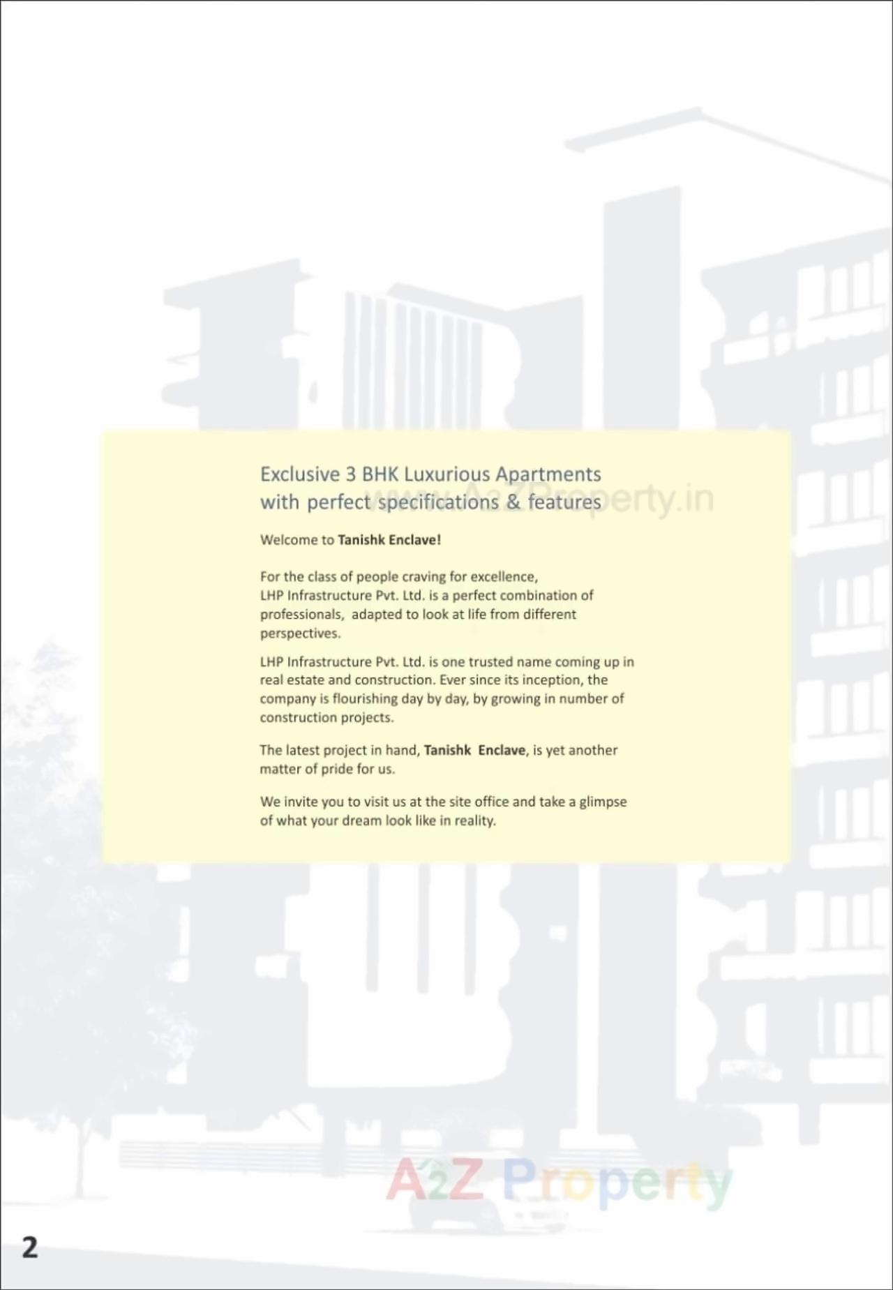  of real estate project Tanishk Enclave located at Motera, Ahmedabad, Gujarat