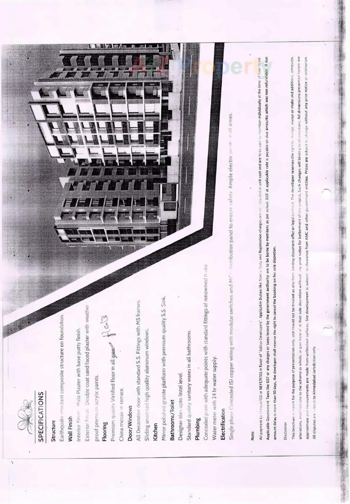  of real estate project Tapasvi Flora located at Ramol, Ahmedabad, Gujarat