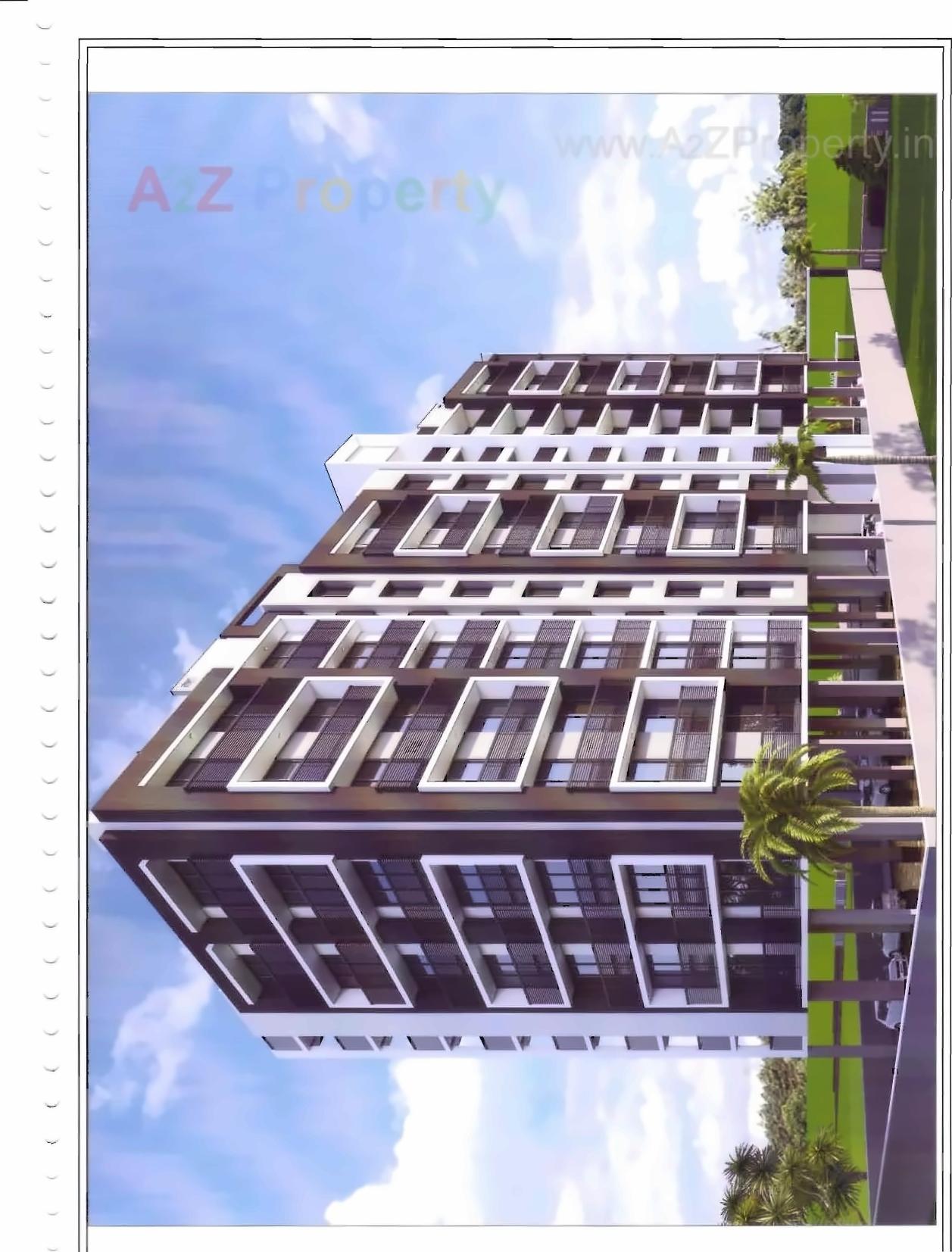 3D Elevation of real estate project Tapovan located at Ahmedabad, Ahmedabad, Gujarat