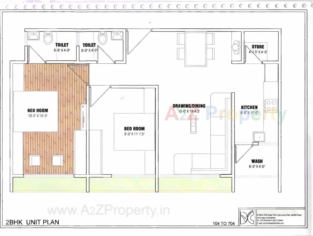 Layout of real estate project Tapovan located at Ahmedabad, Ahmedabad, Gujarat