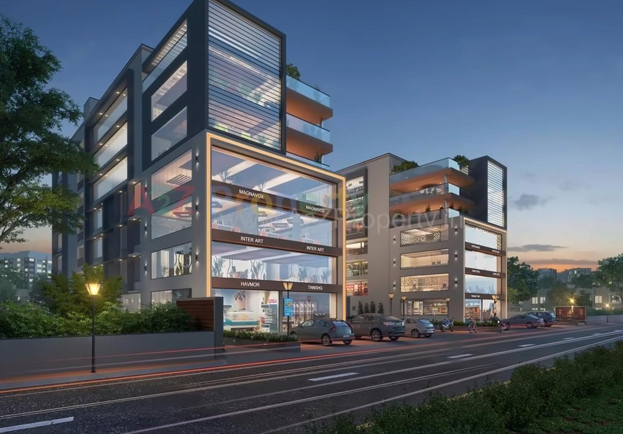 3D Elevation of real estate project The Allen Town located at Nikol, Ahmedabad, Gujarat