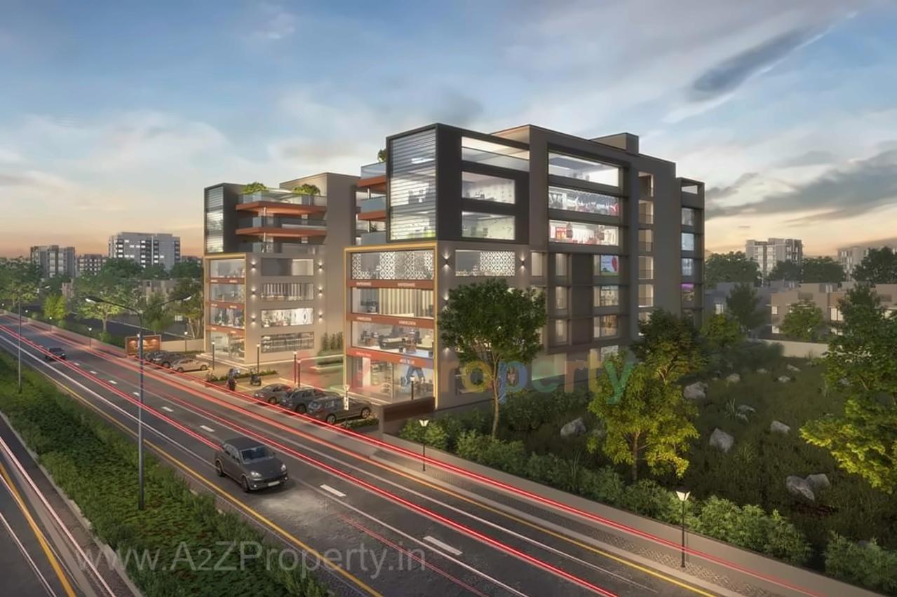 3D Elevation of real estate project The Allen Town located at Nikol, Ahmedabad, Gujarat