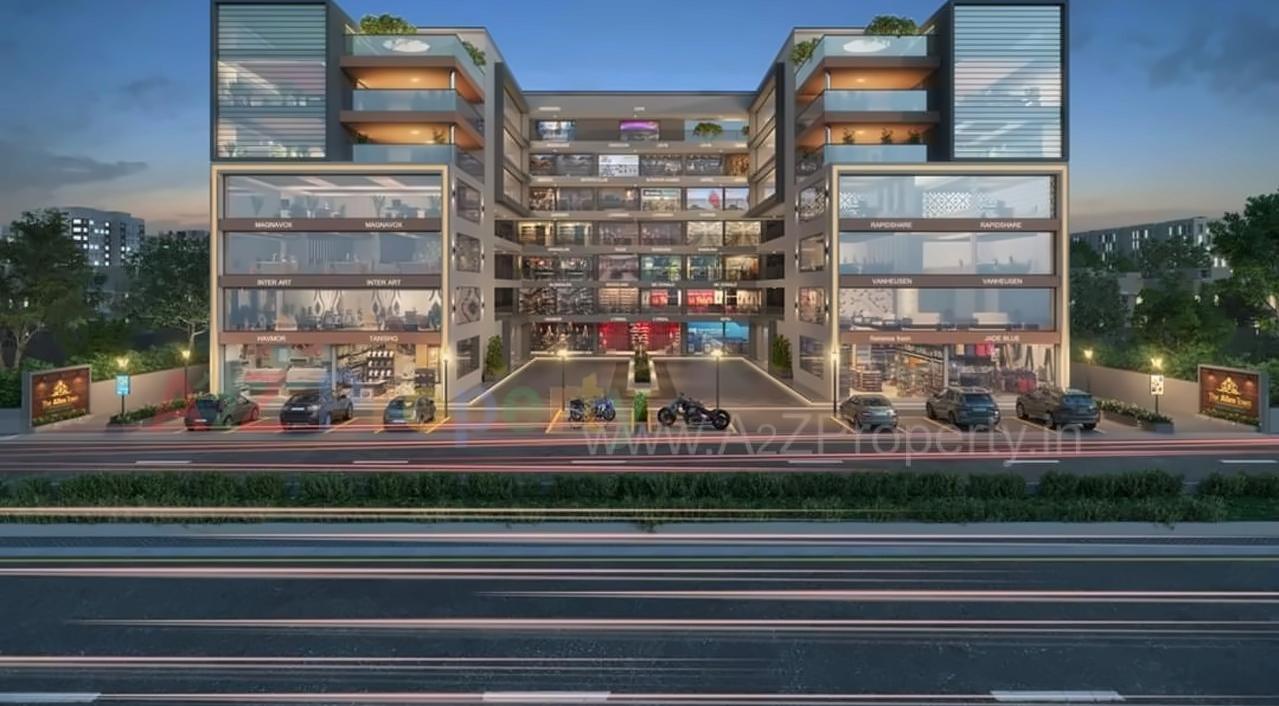 3D Elevation of real estate project The Allen Town located at Nikol, Ahmedabad, Gujarat