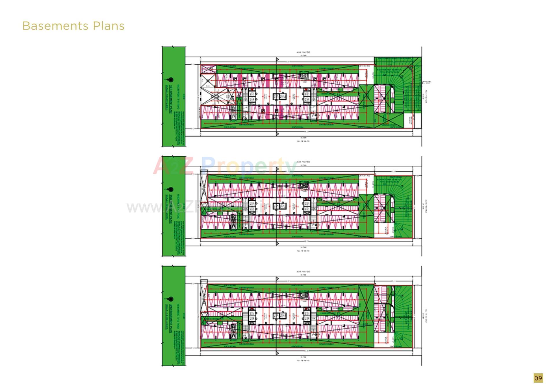 Layout of real estate project The Altitude located at Bhadaj, Ahmedabad, Gujarat