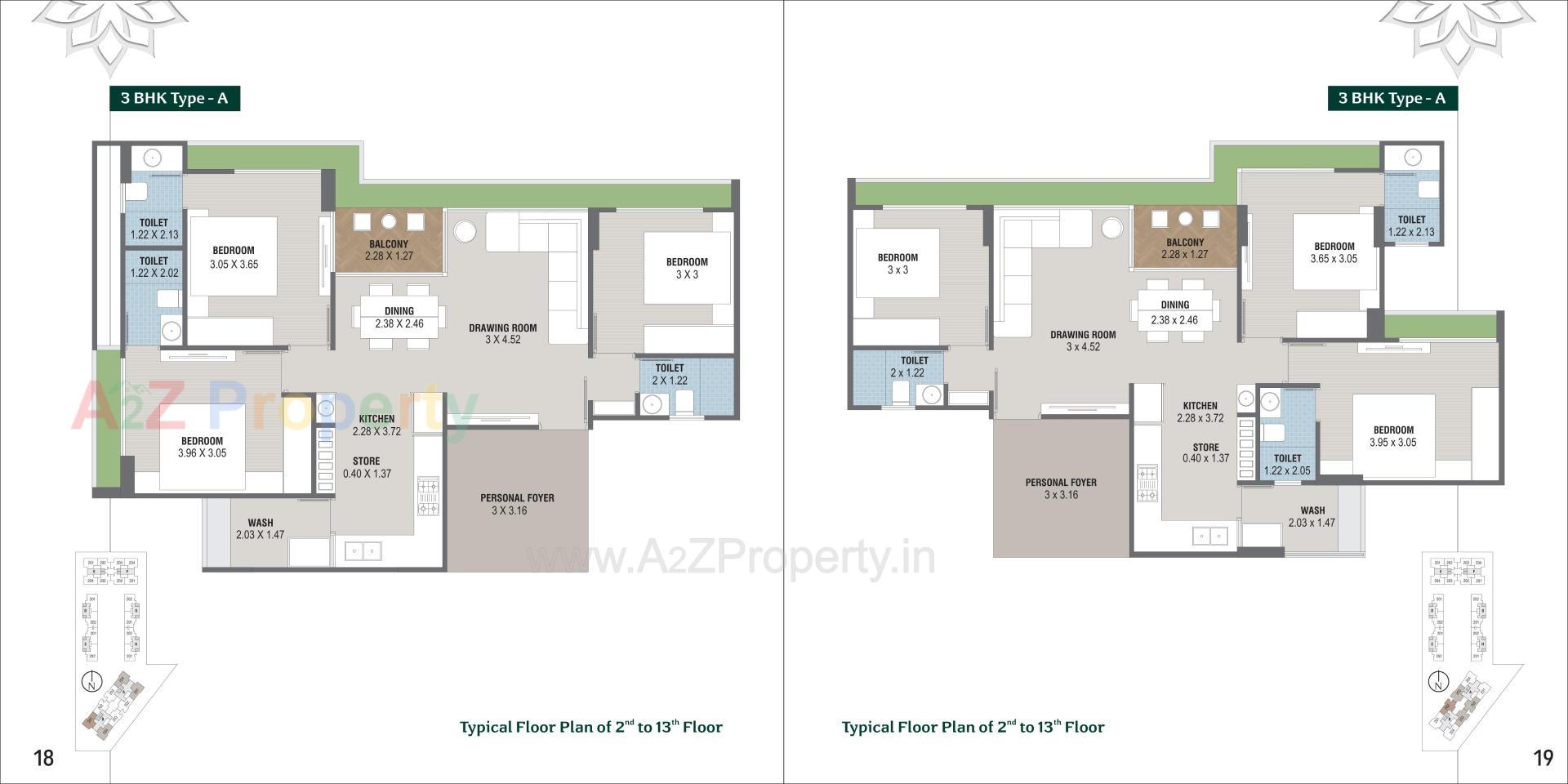 Layout of real estate project The Ashoka located at Vastral , Ahmedabad, Gujarat