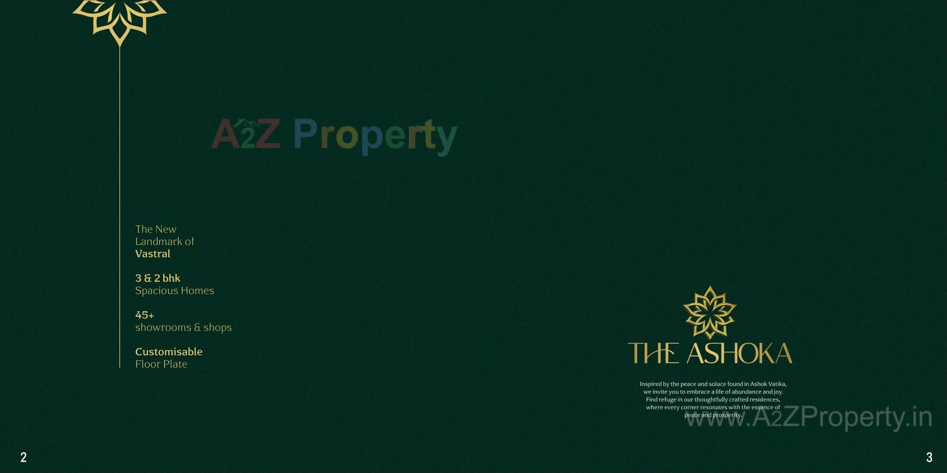  of real estate project The Ashoka located at Vastral , Ahmedabad, Gujarat