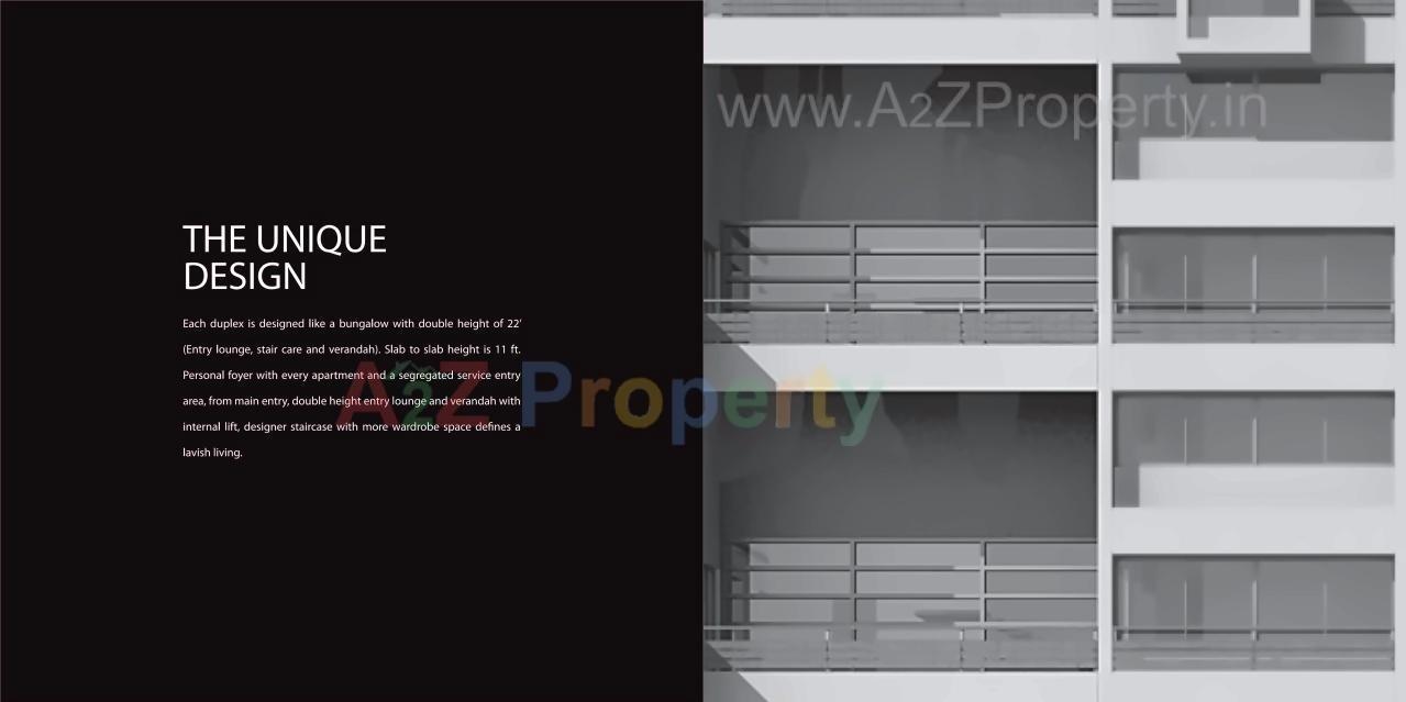 3D Elevation of real estate project The Banyan located at Makarba, Ahmedabad, Gujarat