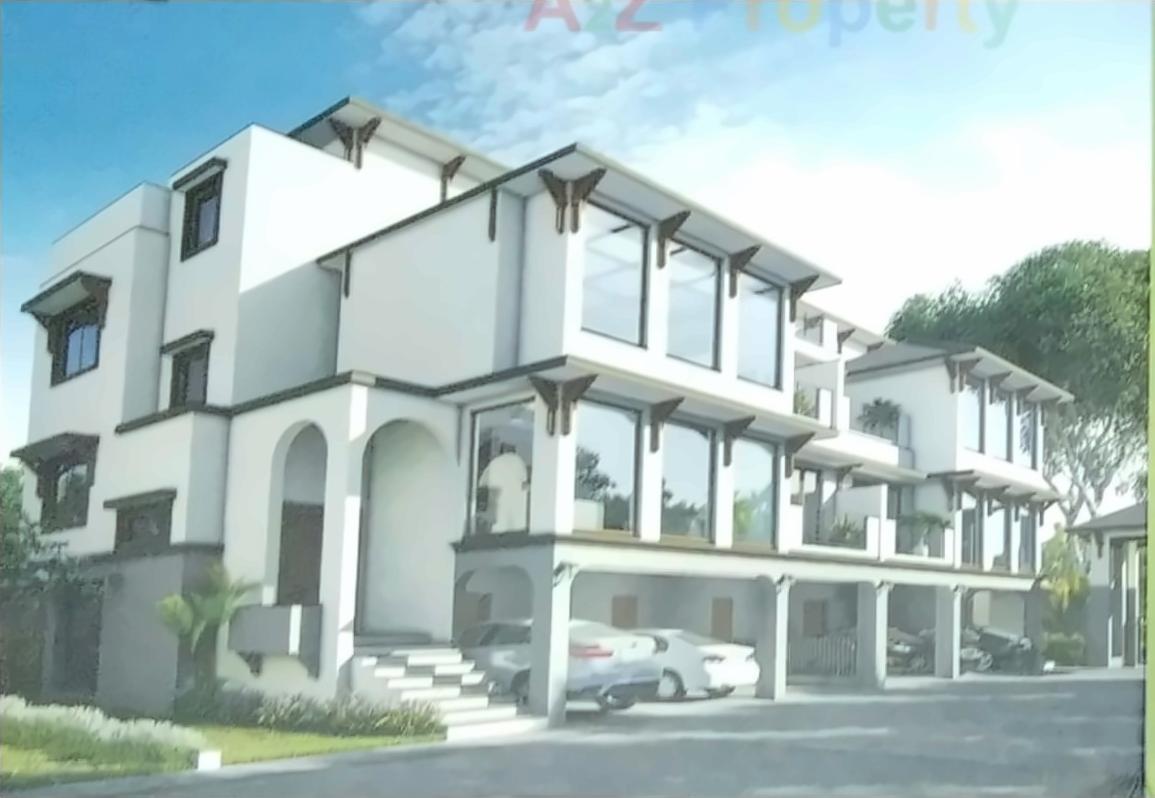 3D Elevation of real estate project The Best Olives located at Okaf, Ahmedabad, Gujarat