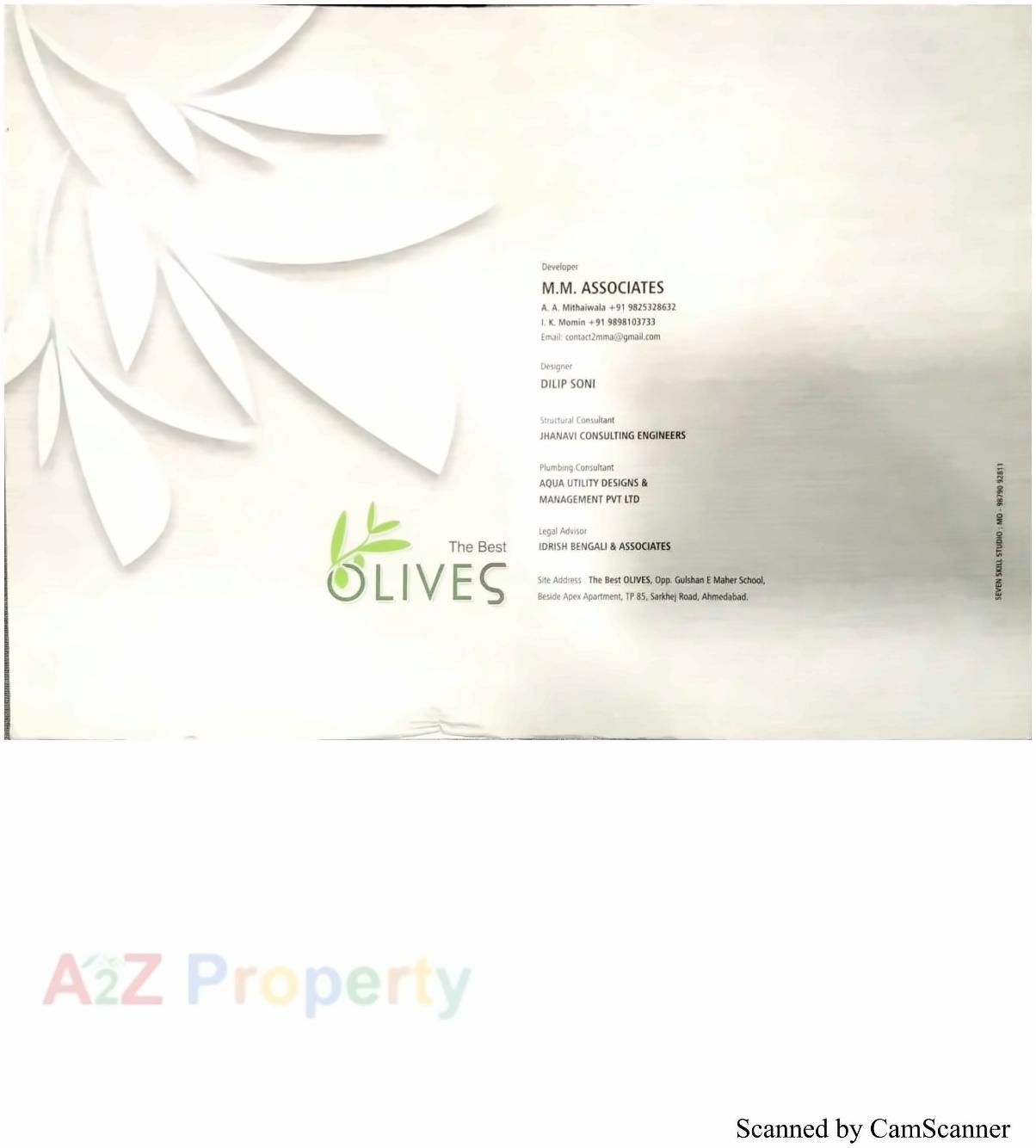  of real estate project The Best Olives located at Okaf, Ahmedabad, Gujarat