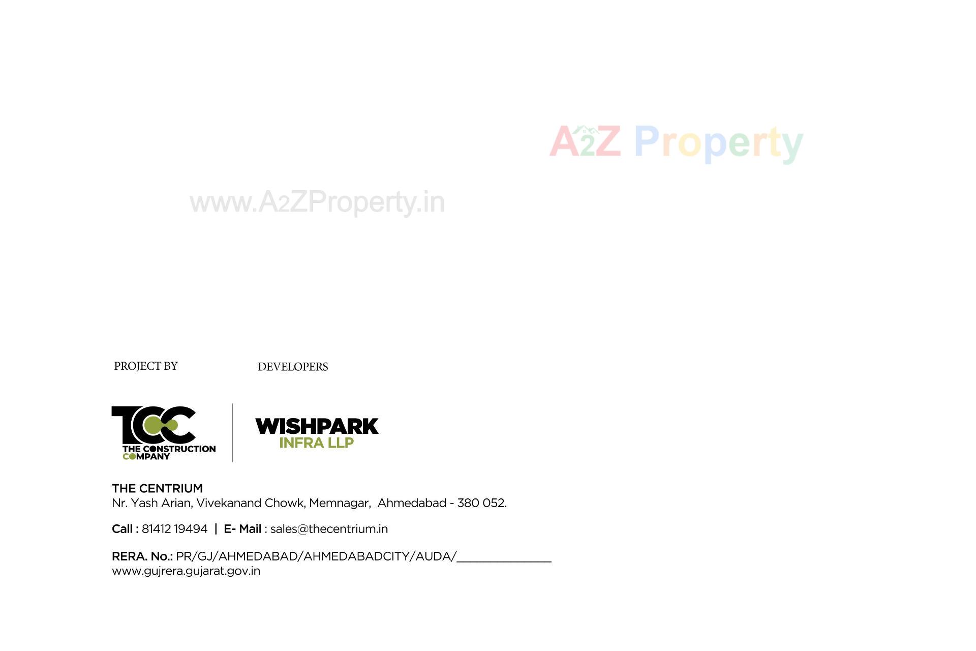  of real estate project The Centrium located at Wadaj, Ahmedabad, Gujarat