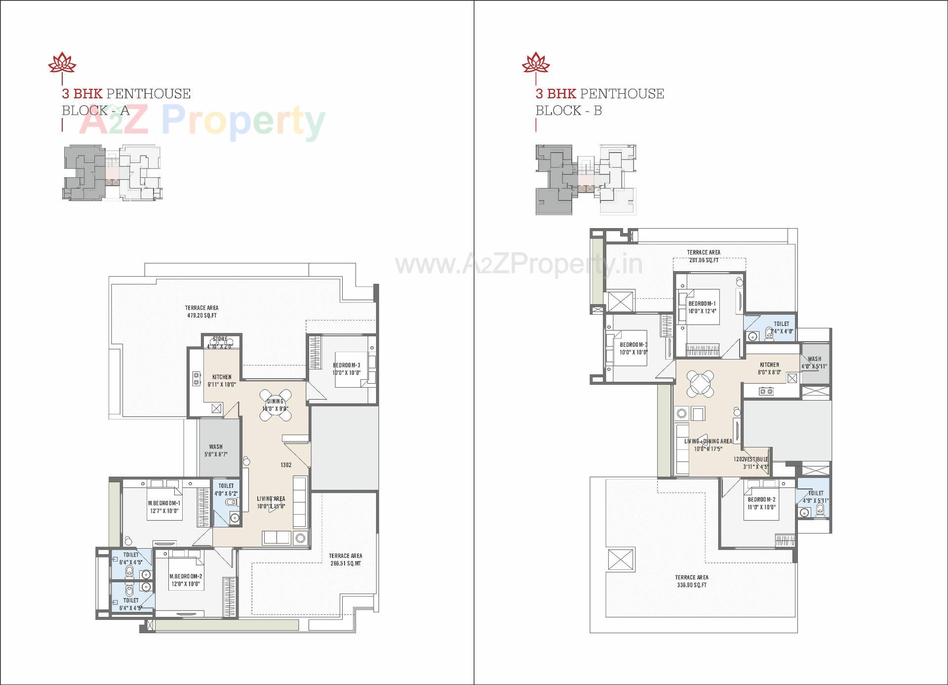 Layout of real estate project The Crest located at Chandkheda, Ahmedabad, Gujarat