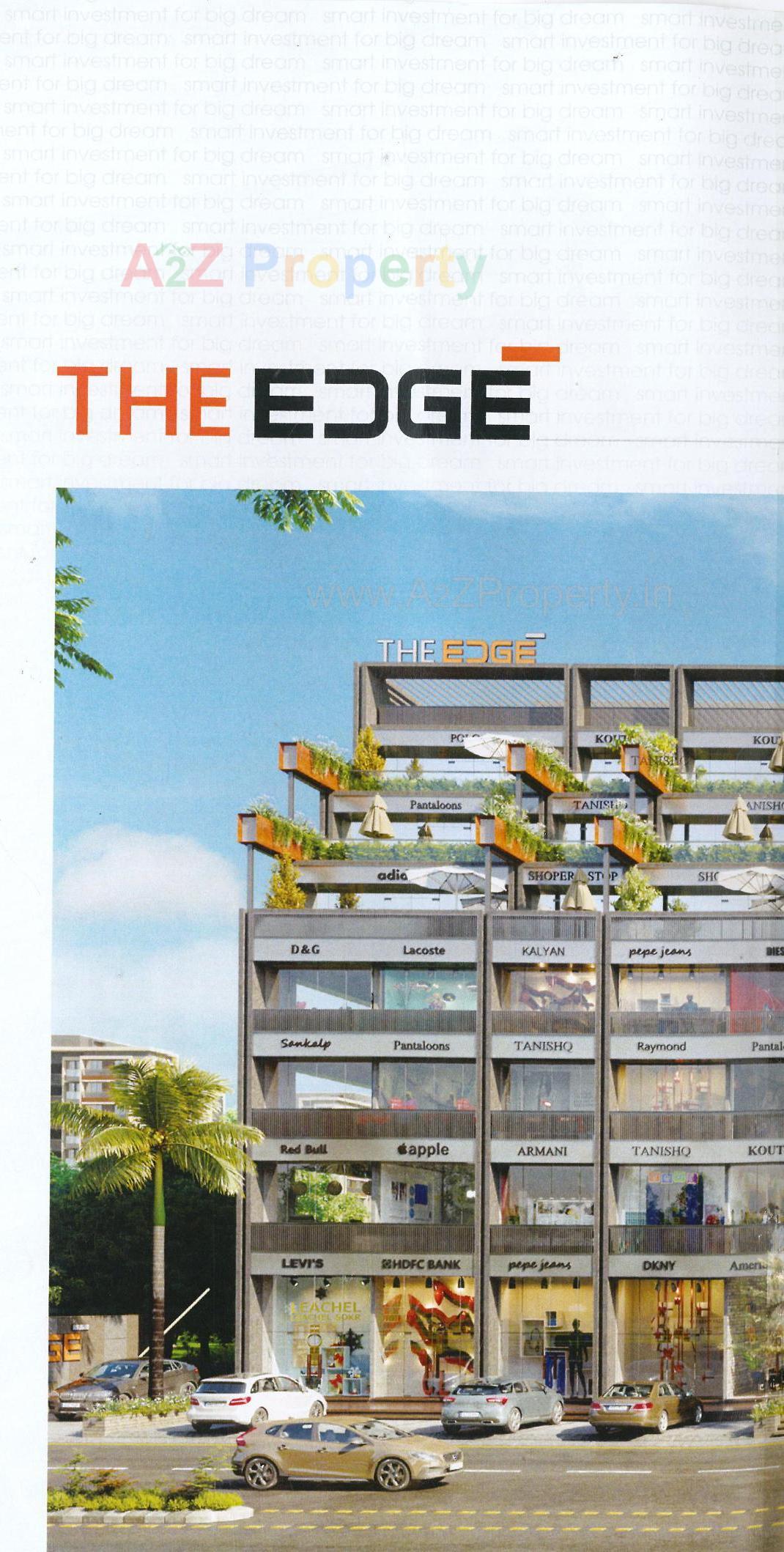 3D Elevation of real estate project The Edge located at Nikol, Ahmedabad, Gujarat