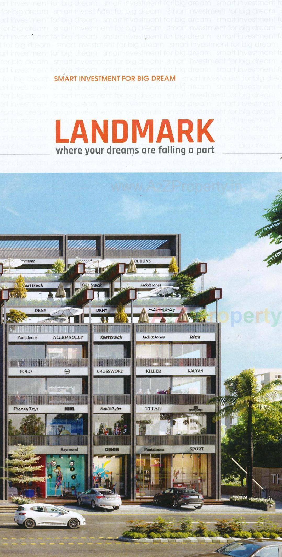 3D Elevation of real estate project The Edge located at Nikol, Ahmedabad, Gujarat