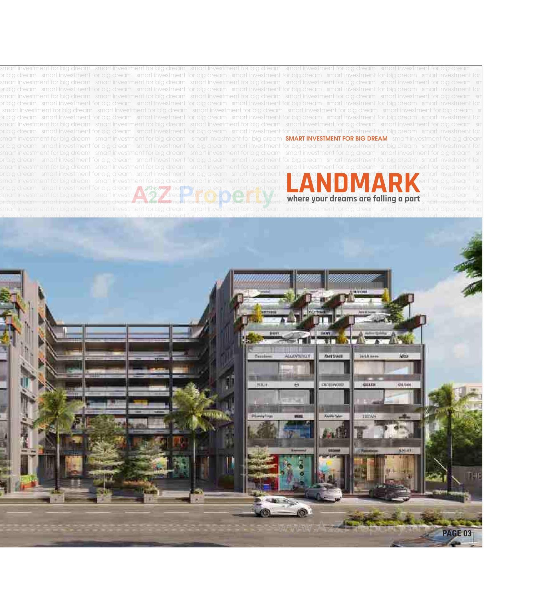 3D Elevation of real estate project The Edge located at Nikol, Ahmedabad, Gujarat