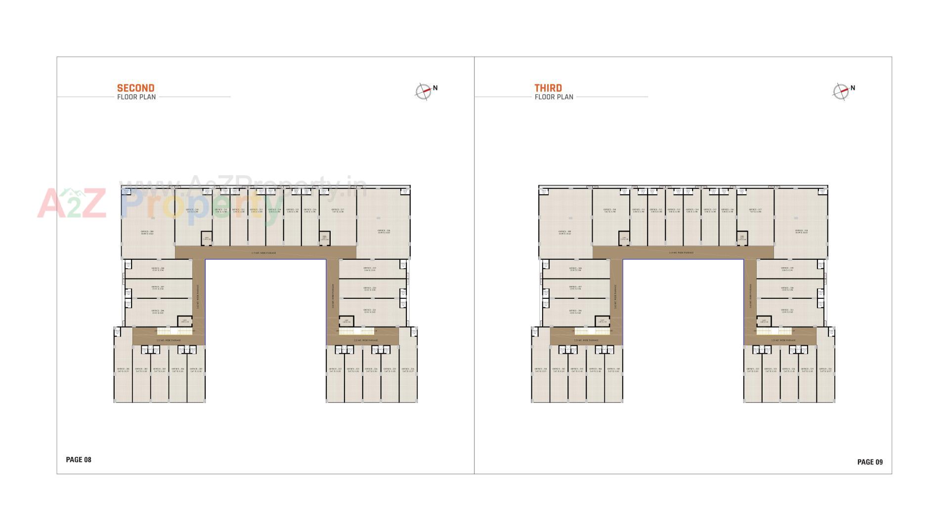 Layout of real estate project The Edge located at Nikol, Ahmedabad, Gujarat