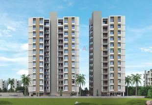 Elevation of real estate project The Festival Residency located at Khoraj, Ahmedabad, Gujarat