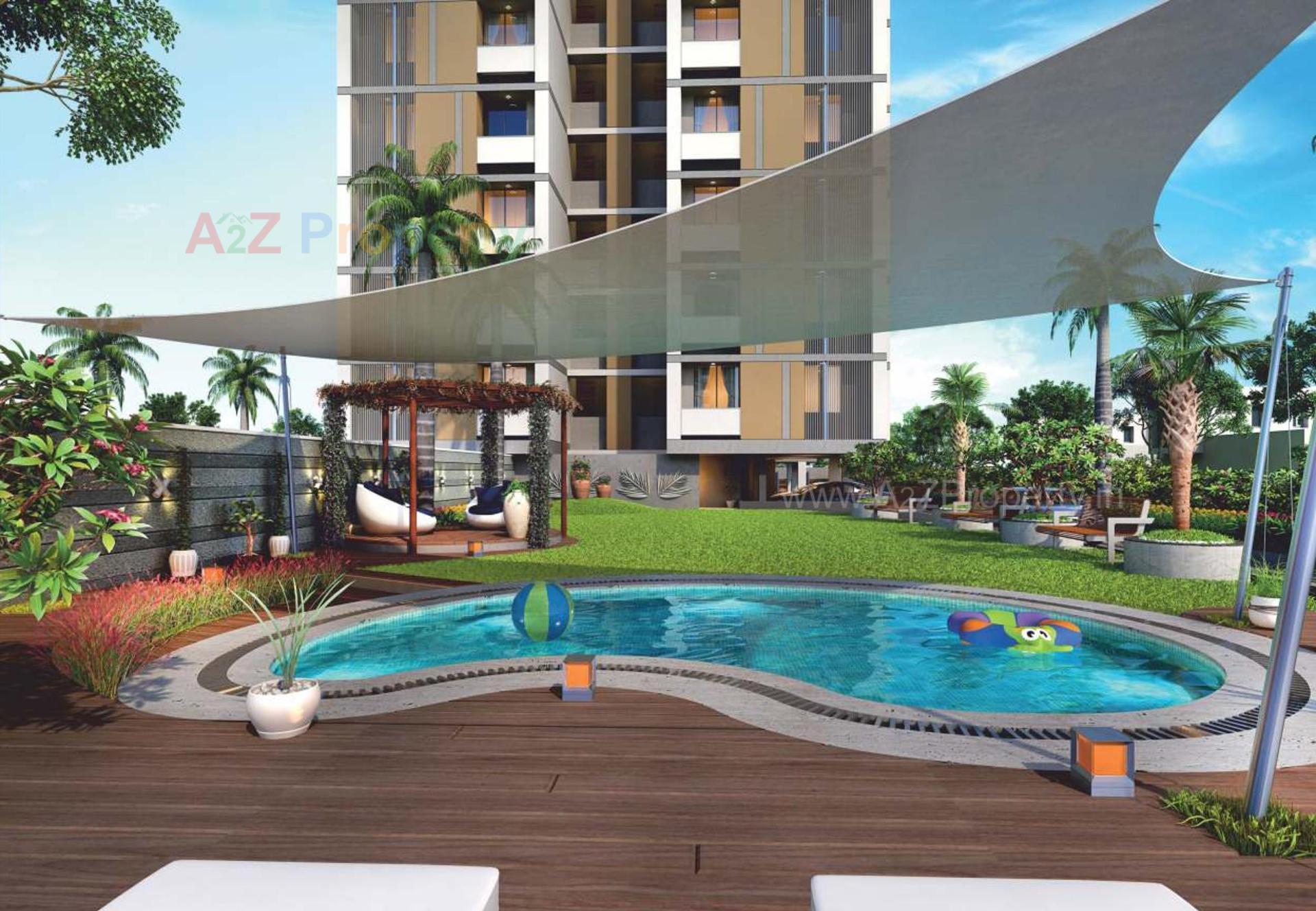 3D Elevation of real estate project The Festival Residency located at Khoraj, Ahmedabad, Gujarat