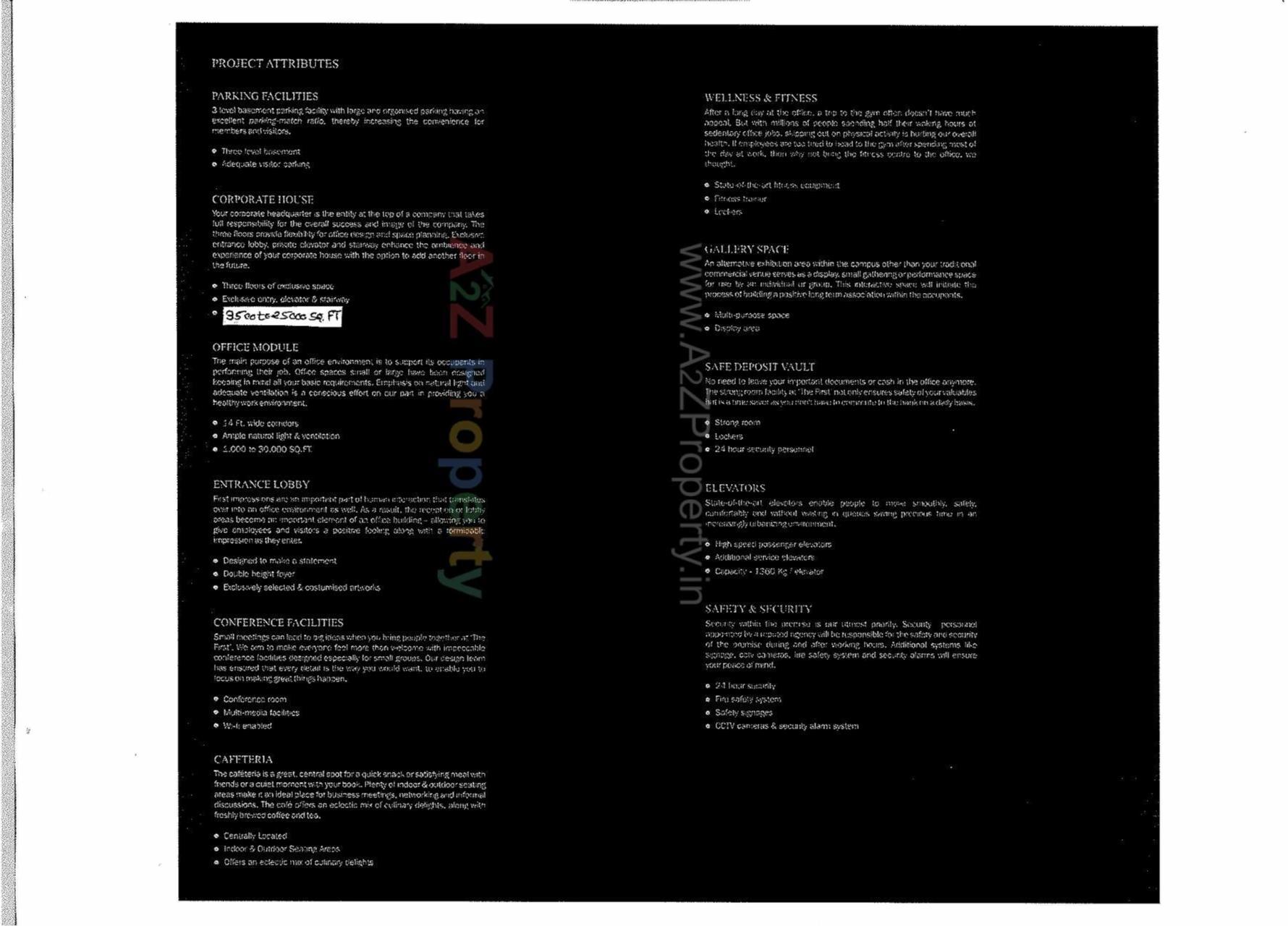 Project Specifications