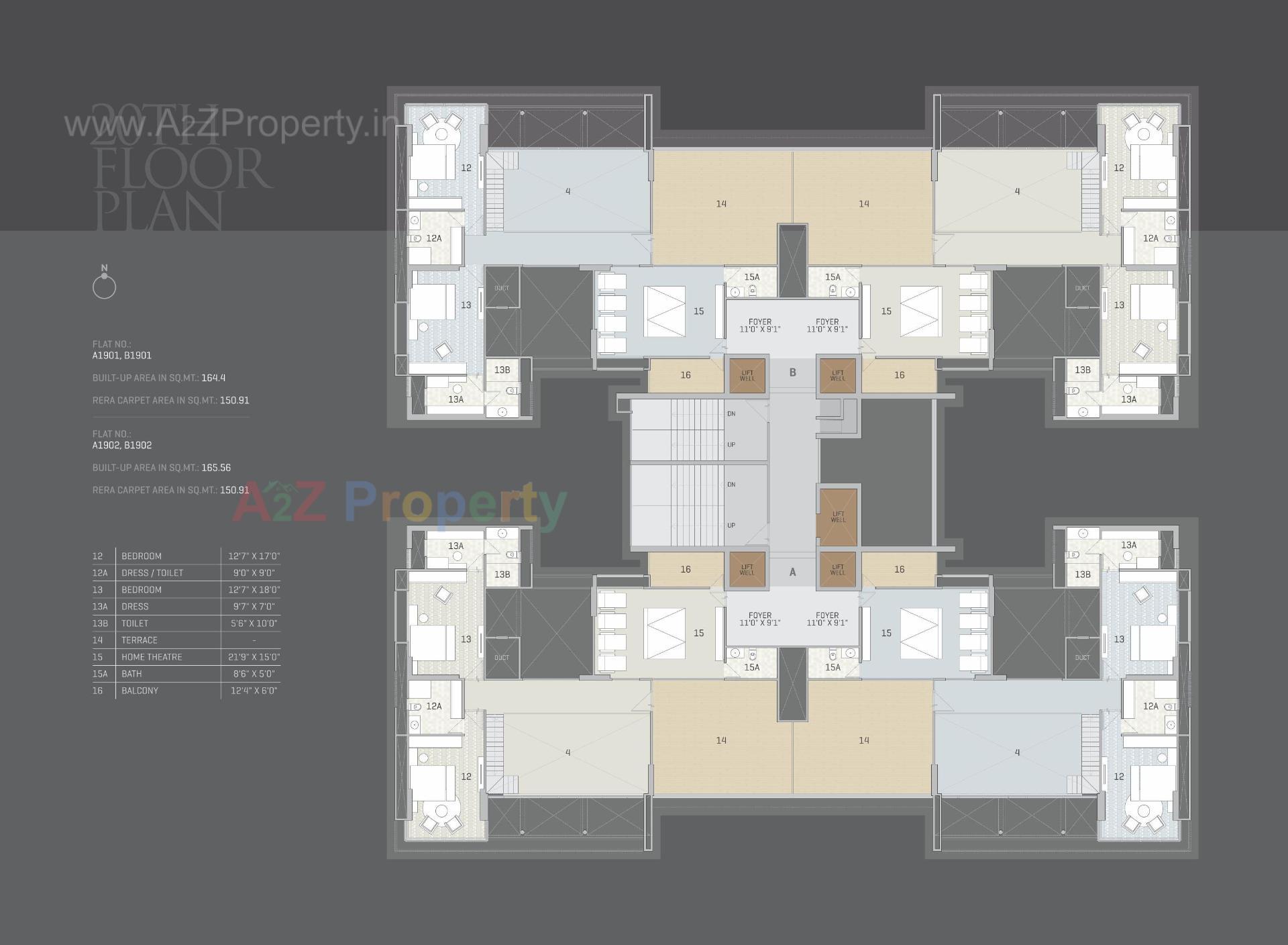 Layout of real estate project The Gold By Samor located at Hebatpur, Ahmedabad, Gujarat